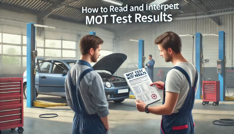 How to Read and Understand MOT Test Results