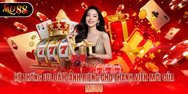 Hệ thống ưu đãi dành riêng cho thành viên mới của MU88
