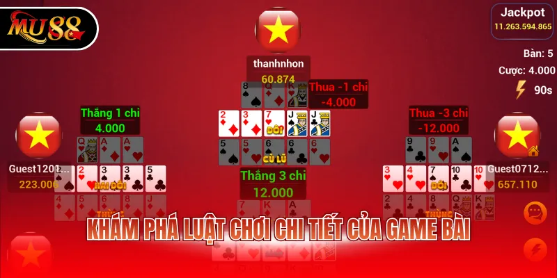 Khám phá luật chơi chi tiết của game bài
