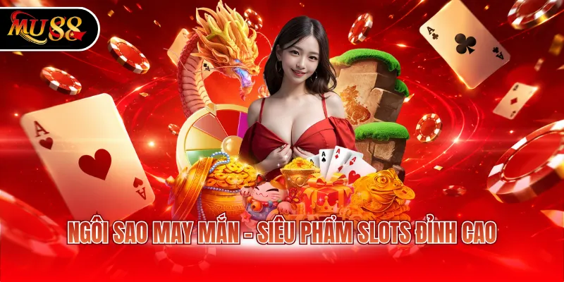 Ngôi sao may mắn - Siêu phẩm slots đỉnh cao
