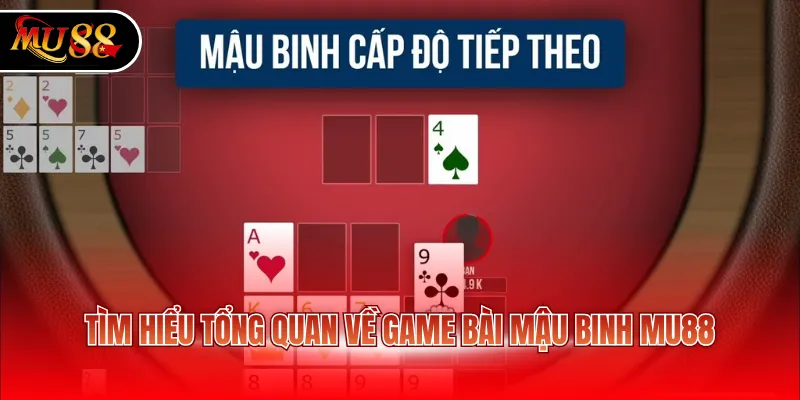 Tìm hiểu tổng quan về game bài Mậu Binh MU88