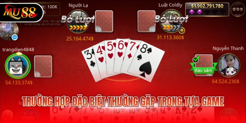 Trường hợp đặc biệt thường gặp trong tựa game